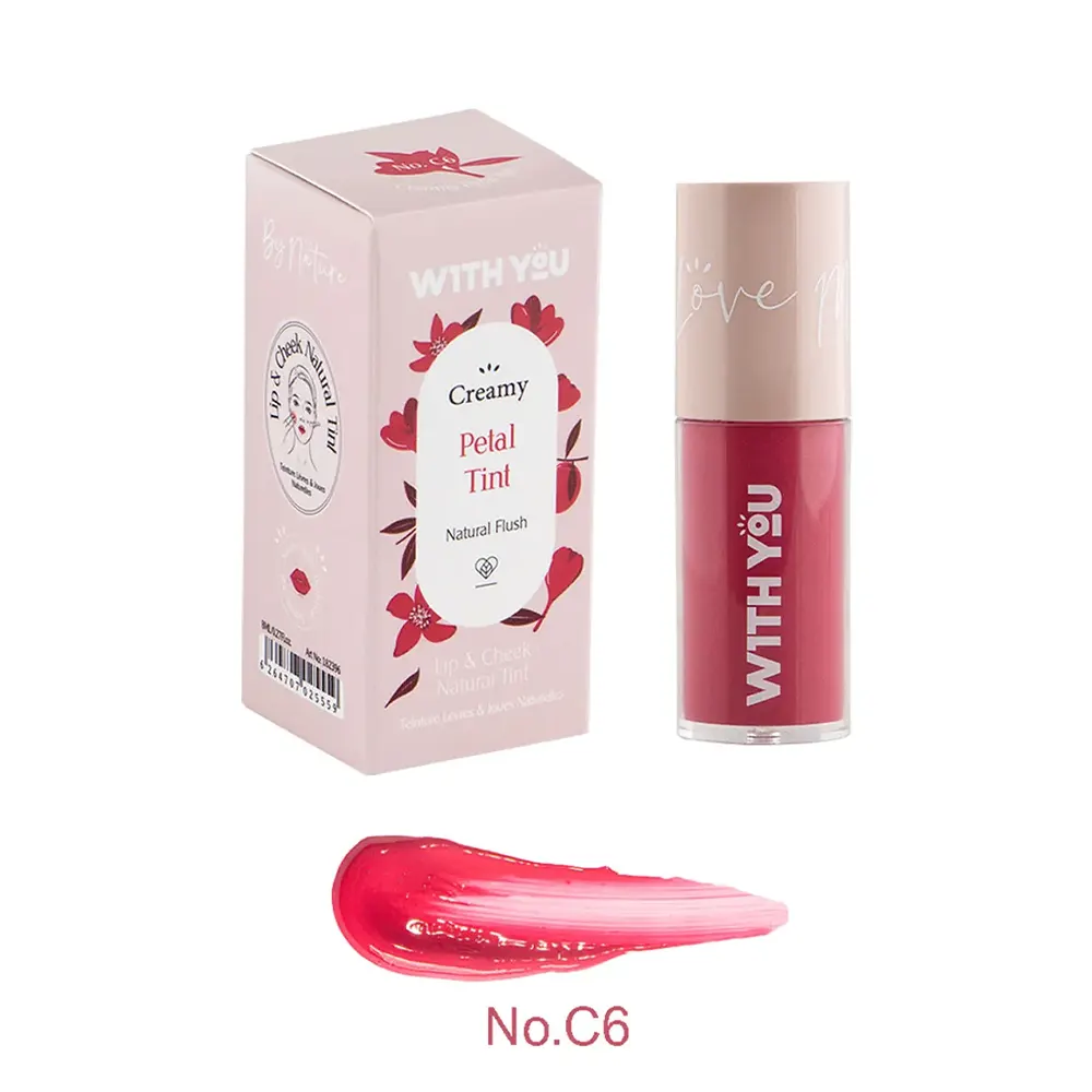 تینت کرمی لب و گونه ویت یو شماره C6