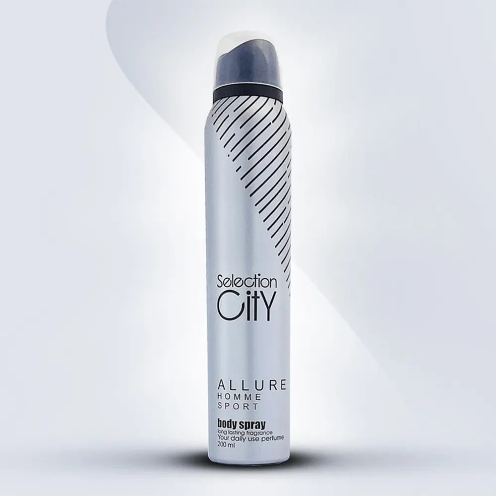 اسپری بدن سلکشن سیتی رایحه آلور اسپرت allure sport